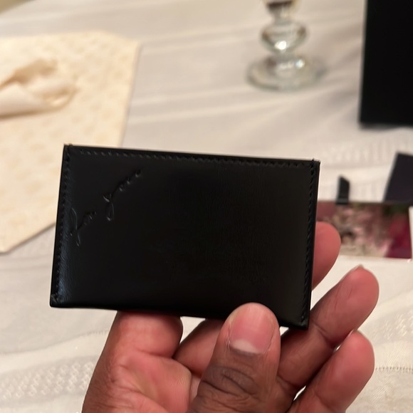 New Saint Laurent Card Case and mirror black - Picture 5 of 8